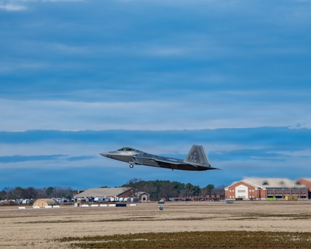2026 F-22 flyover for Virginia Gov. inauguration