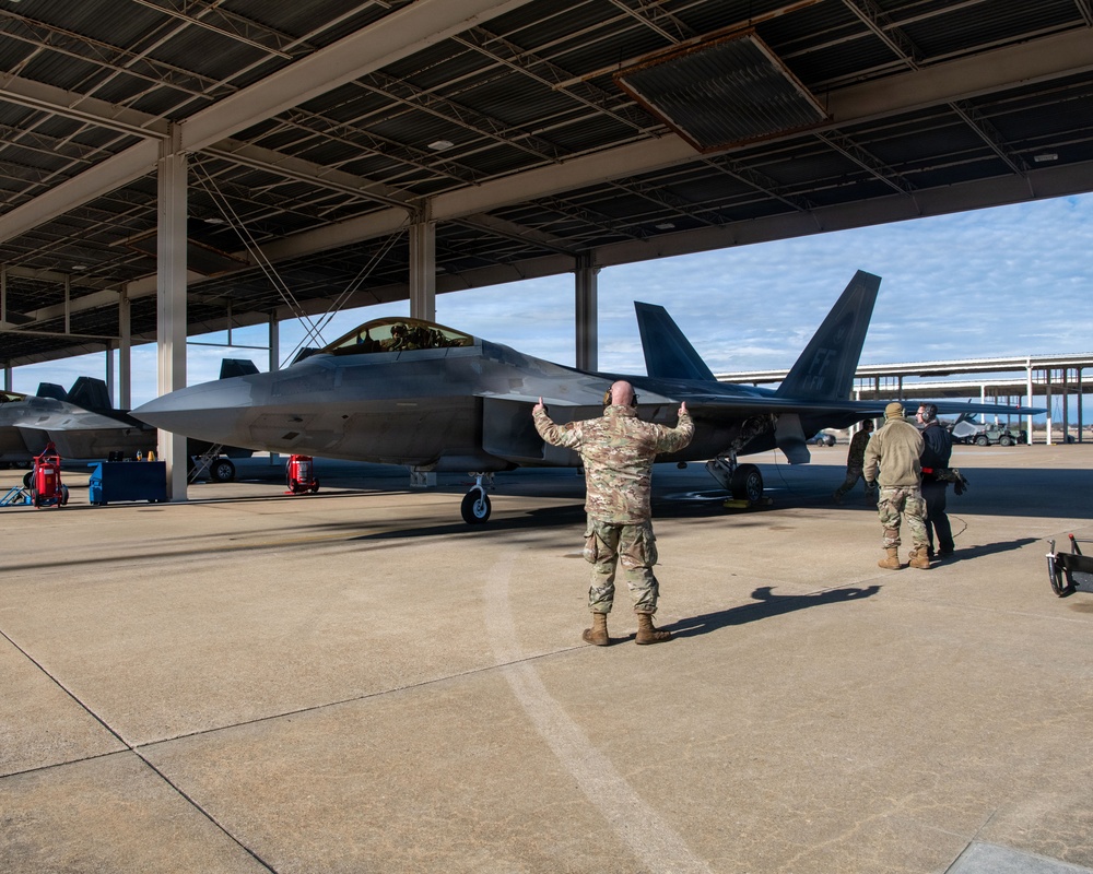 2026 F-22 flyover for Virginia Gov. inauguration