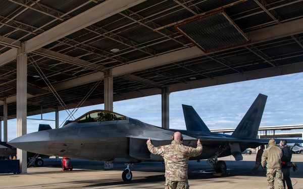 2026 F-22 flyover for Virginia Gov. inauguration