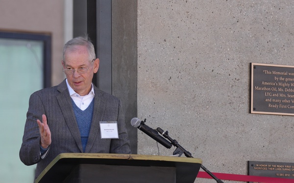 Former commander addresses "Ready First" soldiers