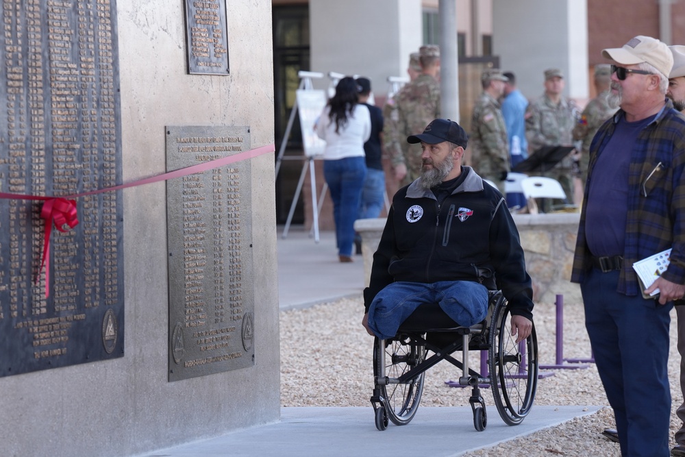 Wounded veteran reflects at new Ramadi memorial