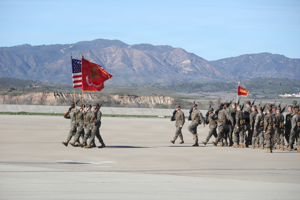 HMLA-169 Change of Command