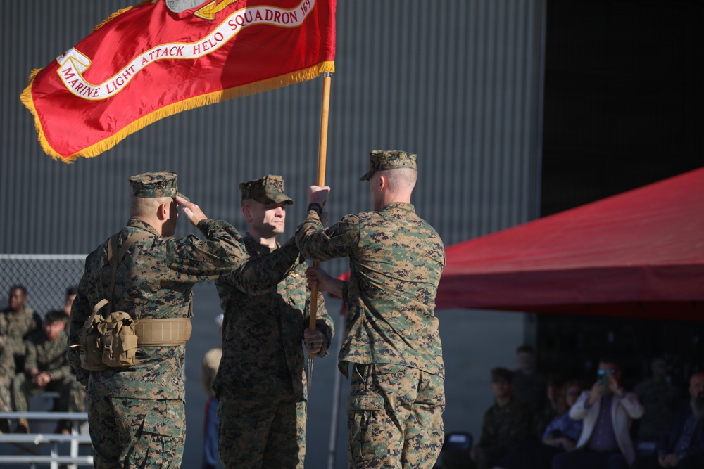 HMLA-169 Change of Command