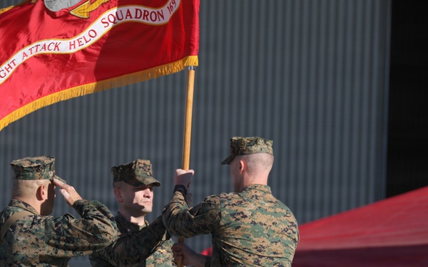 HMLA-169 Change of Command