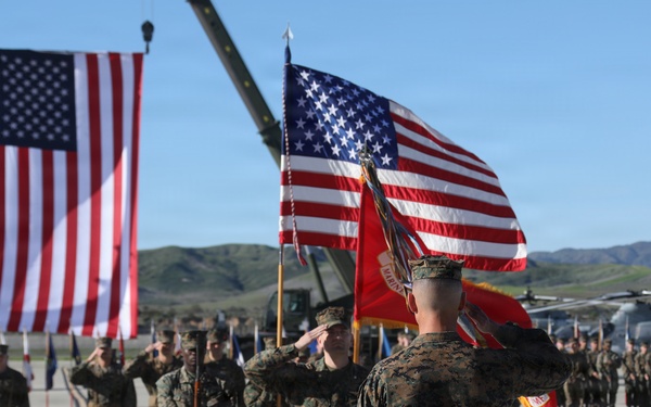 HMLA-169 Change of Command