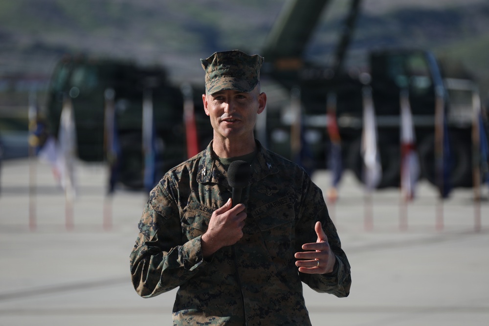 HMLA-169 Change of Command