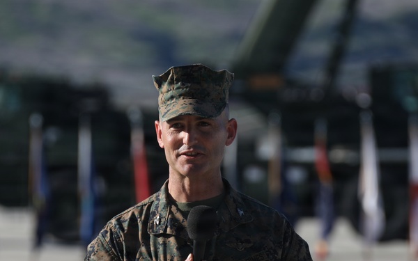 HMLA-169 Change of Command