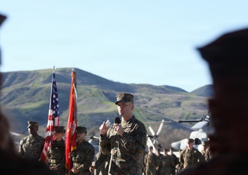 HMLA-169 Change of Command