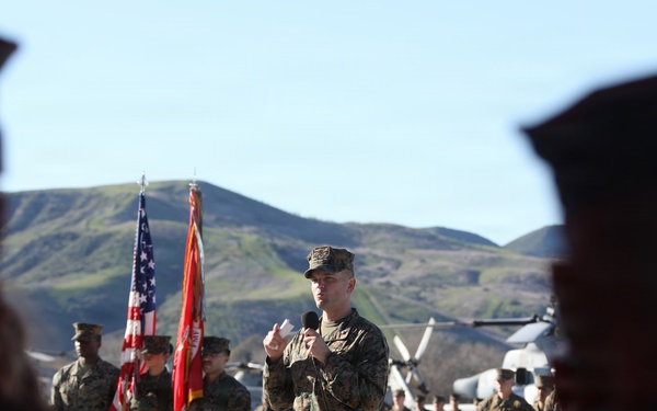 HMLA-169 Change of Command
