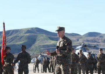 HMLA-169 Change of Command