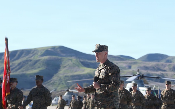 HMLA-169 Change of Command