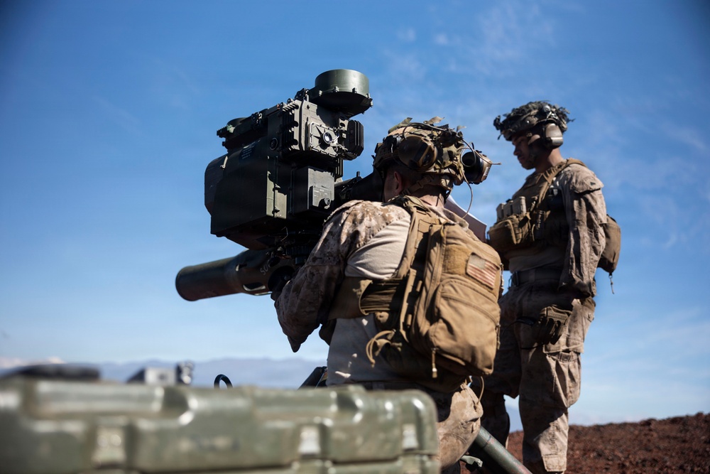 3rd LCT fires heavy weapons at Pohakuloa Training Area