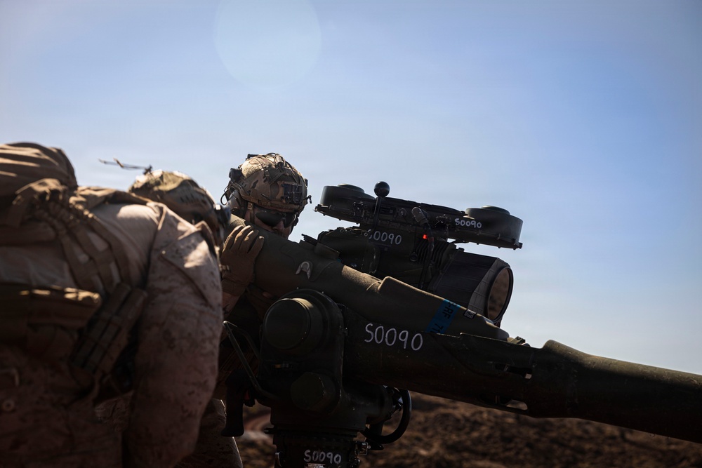 3rd LCT fires heavy weapons at Pohakuloa Training Area