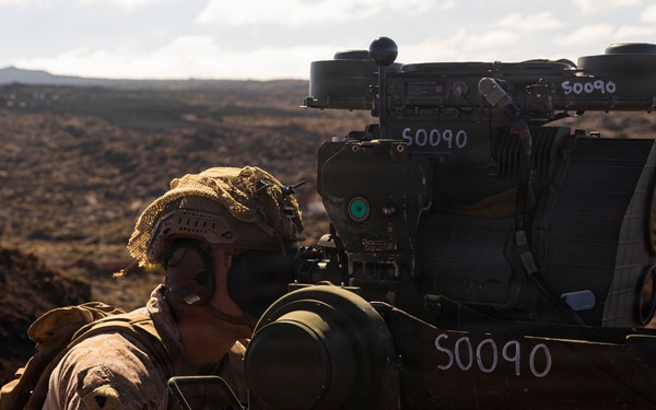 3rd LCT fires heavy weapons at Pohakuloa Training Area