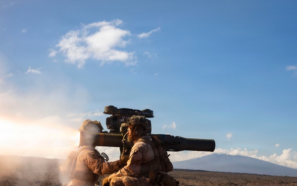 3rd LCT fires heavy weapons at Pohakuloa Training Area