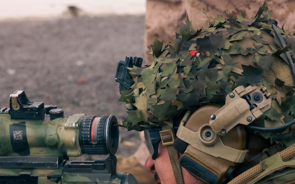 3rd LCT Marines Execute Heavy Machine Gun Weapons Package