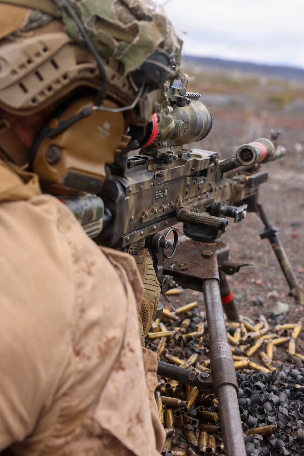 3rd LCT Marines Execute Heavy Machine Gun Weapons Package