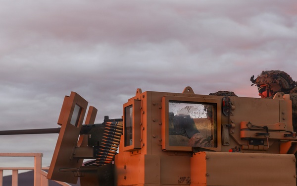 3rd LCT Marines Execute Heavy Machine Gun Weapons Package