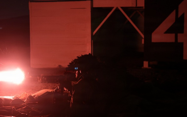 3rd LCT Marines Execute Heavy Machine Gun Weapons Package