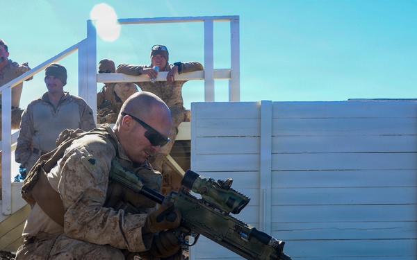 3rd LCT Marines Execute Heavy Machine Gun Weapons Package