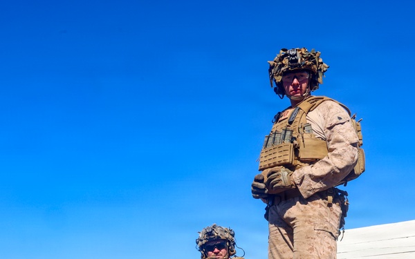 3rd LCT Marines Execute Heavy Machine Gun Weapons Package