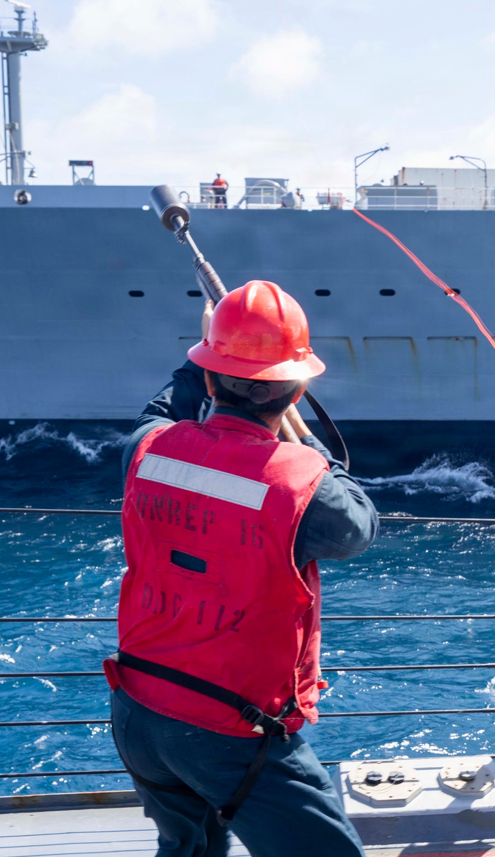 USS Michael Murphy Conducts RAS