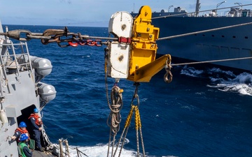 USS Michael Murphy Conducts RAS