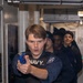 USS Michael Murphy Sailors Practice Clearing Rooms During SRF