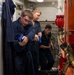 USS Michael Murphy Sailors Practice Clearing Rooms During SRF