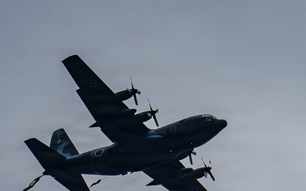 U.S., Japan Self Defense Force Conducts Static Line Jump