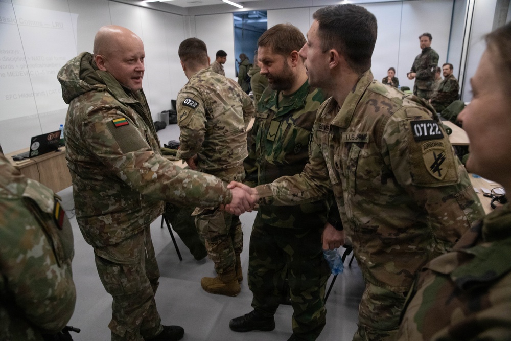 U.S. Army Soldiers Facilitate CLS Course with Lithuanian Riflemen’s Union during Unified Partners '26