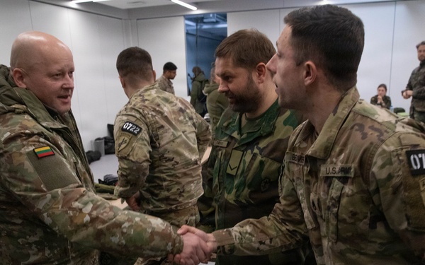 U.S. Army Soldiers Facilitate CLS Course with Lithuanian Riflemen’s Union during Unified Partners '26