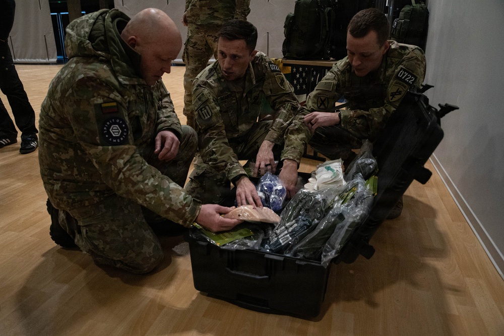 U.S. Army Soldiers Facilitate CLS Course with Lithuanian Riflemen’s Union during Unified Partners '26