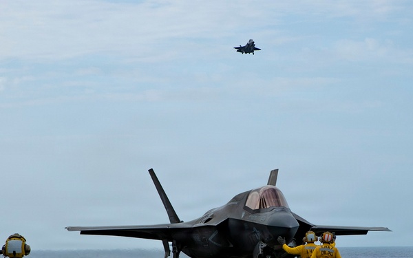 USS Tripoli Conducts Flight Operations