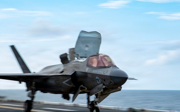 USS Tripoli Conducts Flight Operations