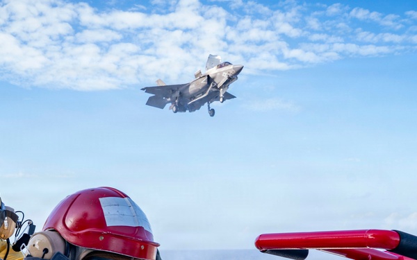 USS Tripoli Conducts Flight Operations