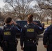 U.S. Capitol Police officers join a dignified escort for fallen Metropolitan Police Department Officer