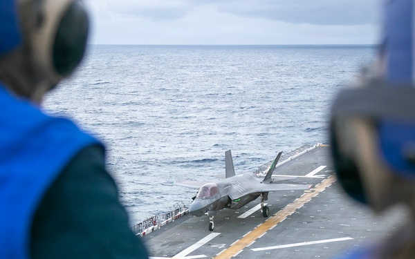 USS Tripoli Conducts Flight Operations
