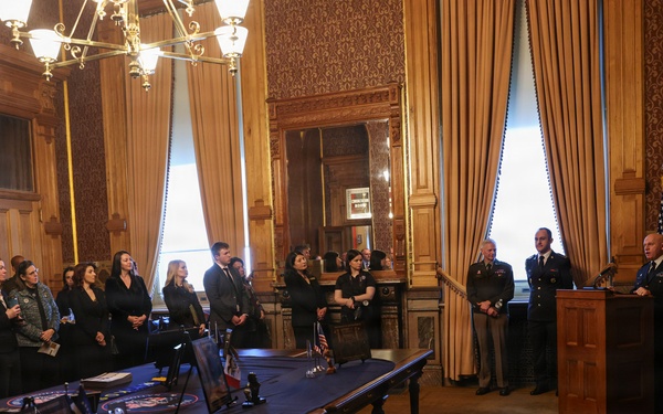 Iowa National Guard 2026 Condition of the Guard legislative breakfast