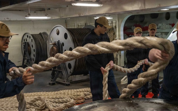 Daily Operations Aboard USS George H.W. Bush (CVN 77)