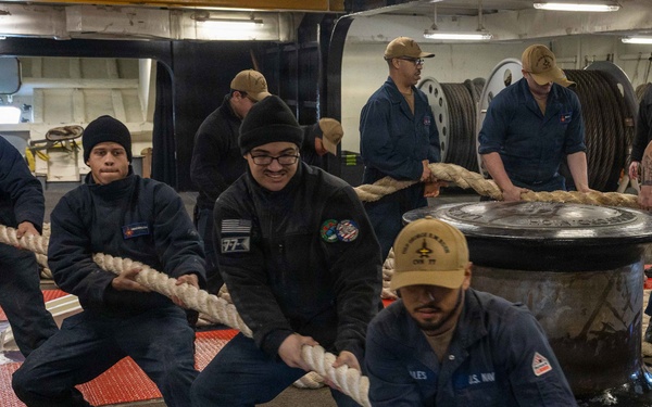 Daily Operations Aboard USS George H.W. Bush (CVN 77)