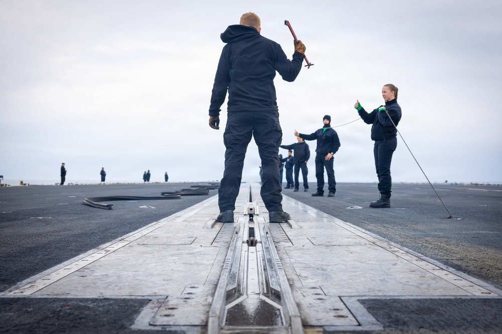 Daily Operations Aboard USS George H.W. Bush (CVN 77)