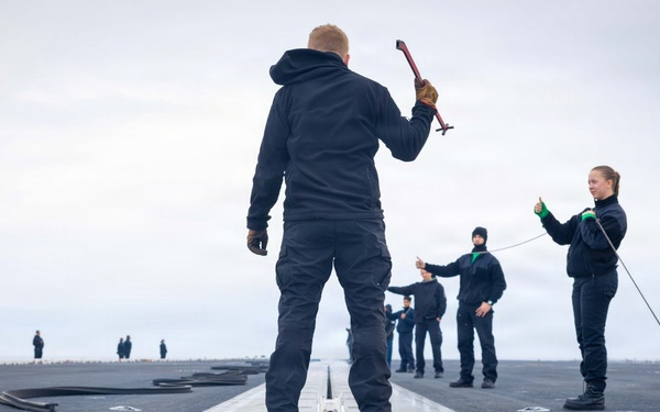 Daily Operations Aboard USS George H.W. Bush (CVN 77)