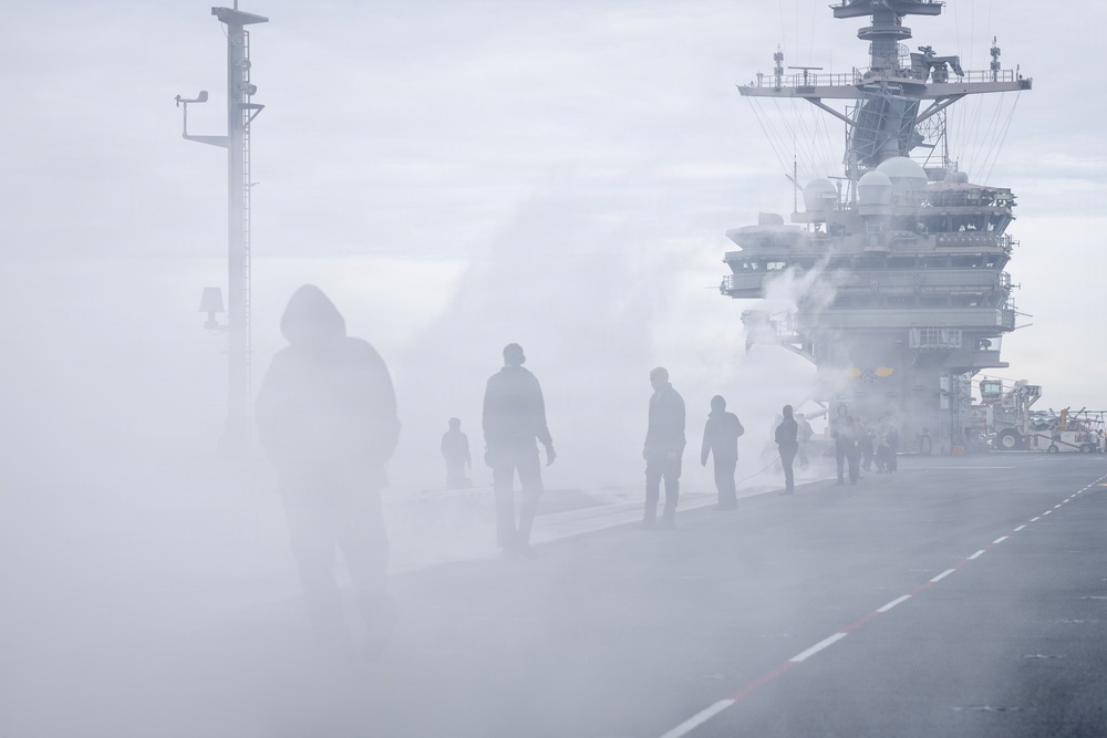 Daily Operations Aboard USS George H.W. Bush (CVN 77)