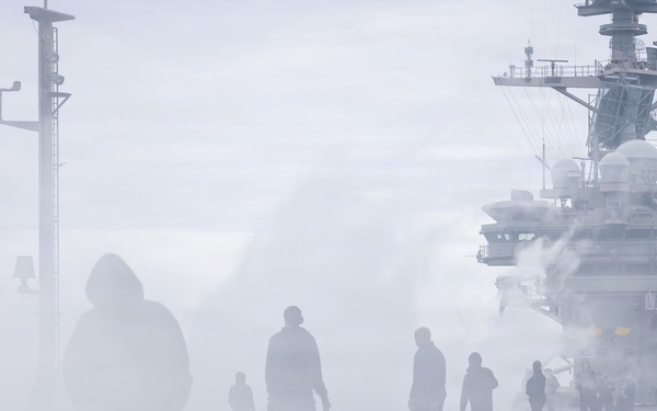 Daily Operations Aboard USS George H.W. Bush (CVN 77)