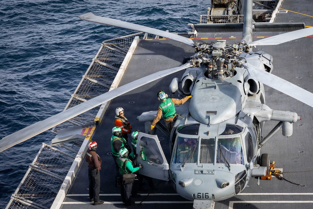 Daily Operations Aboard USS George H.W. Bush (CVN 77)
