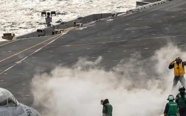 Daily Operations Aboard USS George H.W. Bush (CVN 77)