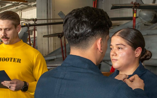 Abraham Lincoln conducts routine operations