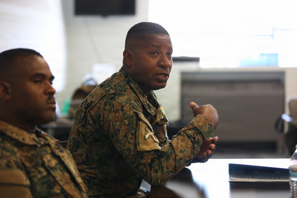 D.C. National Guard Hosts Jamaica National Reserve During Leader Development Exchange
