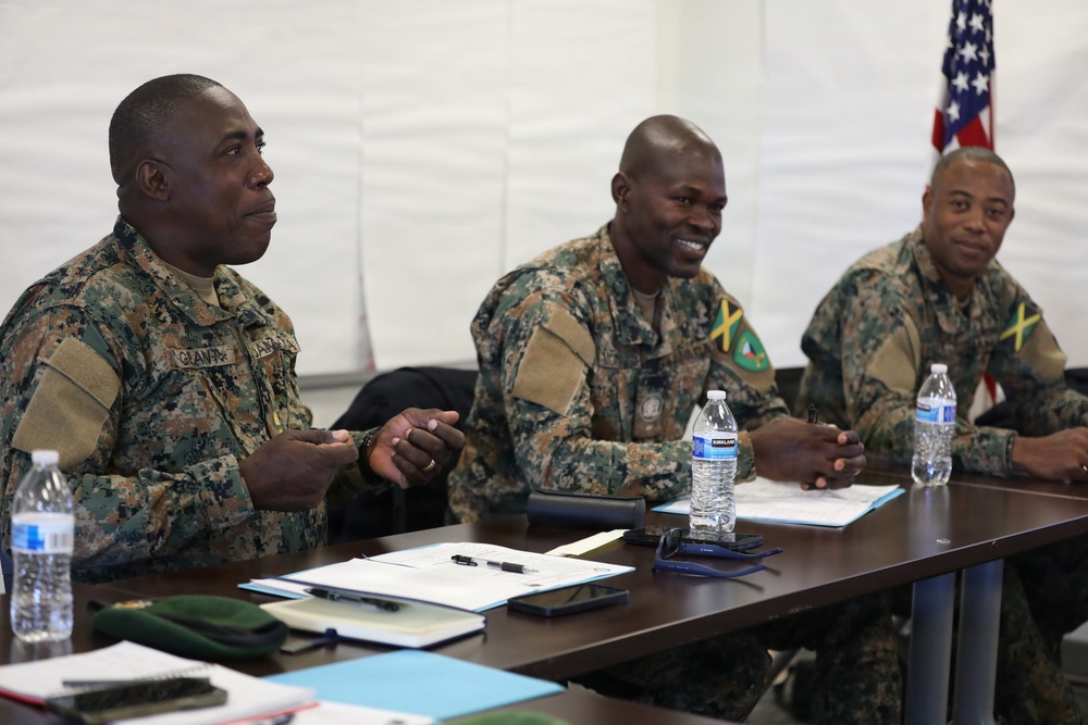 D.C. National Guard Hosts Jamaica National Reserve During Leader Development Exchange